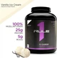 Протеин Rule One Caseine 1.8 kg ( Vanilla cream ) - изображение 3
