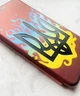 Чохол-книжка з малюнком для Apple iPhone XR Бордовий :: Тризуб Полум'я (принт 257) - зображення 3