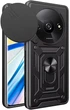 Протиударний броньований чохол із захистом камери для Xiaomi Redmi A3 Armor Case Keysion black - изображение 1