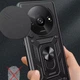Протиударний броньований чохол із захистом камери для Xiaomi Redmi A3 Armor Case Keysion black - изображение 8