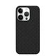 Плетеный чехол для iPhone 16 Pro Weaving Full Case Черный - изображение 3