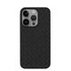 Плетеный чехол для iPhone 16 Pro Weaving Full Case Черный - изображение 4