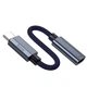 Переходник HOCO UA29A Type-C male to iPhone female адаптер кабель 15 см 3A - изображение 2