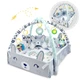 Развивающий интерактивный коврик Ricokids Boho 3в1 с дугами и игрушками 100×110 см. Польша - изображение 10