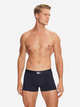 Набор трусов шортов мужских хлопковых Lacoste 5H1803-W34 S 3 шт Navy Blue/Silver Chine/Red (3617072882570) - изображение 4
