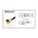 Перехідник гніздо RP SMA jack U.FL IPX RF 1,13 15,0 см - изображение 9
