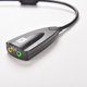 Внешняя звуковая карта 5HV2 (USB sound card) с разъёмами 3,5мм - изображение 2