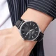 Часы наручные кварцевые с датой SKMEI 2075SIBK Silver-Black черные с серым - изображение 5