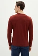 Мужской реглан LC Waikiki с надписью XXL Терракотовый (LCWKnitwear-8597) - изображение 3