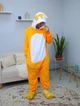 Пижама Кигуруми My Kigu Мужская Рыжий Лис Оранжевый размер XL 175-185 см (21041411) - изображение 1