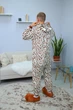 Пижама Кигуруми My Kigu мужская Леопард Бежевый размер XL 175-185 см (21039411) - изображение 2