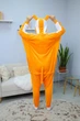 Пижама Кигуруми My Kigu Мужская Белка Летяга Оранжевая размер XL 175-185 см (21106411) - изображение 5