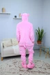 Пижама Кигуруми My Kigu Мужская Поросёнок Свинка Пеппа Розовый размер M 155-165 см (21048411) - изображение 4