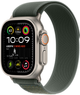 Pasek Apple Trail Loop do Apple Watch 49mm S/M Green (MXTN3) - obraz 1