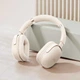Беспроводные наушники Bluetooth женские полноразмерные накладные для телефона с микрофоном бежевые на голову блютуз XO Scarlet Metal - изображение 11
