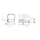 Приціл коліматорний Vector VictOptics Z4 1x23х34 (RDSL26) - зображення 3