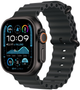 Pasek Apple Ocean Band do Apple Watch 49mm Black (MXTL3) - obraz 1