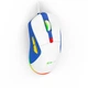 Ігрова комп'ютерна миша провідна XTRIKE ME GM-227 gaming mouse | 1200-3600 4step dpi | RGB підсвітка White - зображення 5