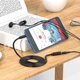 Кабель AUX подовжувач Borofone BL12 (1м) (black) - зображення 2