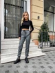 Fashions • Женские утепленные джоггеры из эко-кожи "Allegra" Fashions 50-52 графит (0909-бу) - изображение 1
