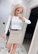 Fashions • Юбка женская Альба Fashions 54 бежевый (0913-бу) - изображение 2