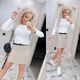 Fashions • Юбка женская Альба Fashions 54 бежевый (0913-бу) - изображение 10