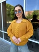 Fashions • Светр жіночий Adelle Fashions 42-56 гірчиця (2025-нс) - зображення 10