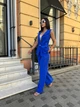 Fashions • Жіночий брючний костюм Francheska Fashions 42-44 електрик (9345-мо) - зображення 7