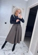 Fashions • Юбка женская Ciara Fashions 50-52 коричневый (1705-бу) - изображение 8