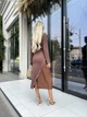 Fashions • Платье женское Aris Fashions 54-56 капучино (1241-бу) - изображение 4