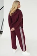 Fashions • Женский прогулочный костюм Elisha Fashions 58-60 бордовый (481-ел) - изображение 2