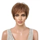 Парик короткий темно-русый Medium Brown, DC197-1 - изображение 3
