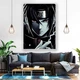 Картина на холсте для интерьера 50х70см - Naruto lightning - изображение 4