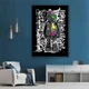 Картина на холсте для интерьера 50х70см - Graffitti Kaws - изображение 4