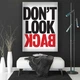 Картина на холсте для интерьера 50х70см - Don't look back - изображение 1