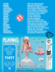 Figurka Playmobil Special Plus - Syrenka z ośmiornicą pryskającą wodą 71477 (4008789714770) - obraz 4