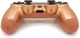 Бездротовий геймпад Brazzers для PS4 Wireless DualShock 4, роз'єм для навушників, LED light bar, 3.7V, 600mAh, Blister-box Gold (YT35957) - зображення 3