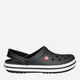 Chodaki męskie Crocs Crocband 11016-001 42-43 (M9/W11) Czarne - obraz 1