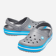 Жіночі крокси Crocs Crocband 11016-07W 38-39 (M6/W8) Сірі (0883503836839) - зображення 3