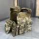 Плитоноска с подсумками - 6 шт, Мультикам, Cordura 1000D, образца НАТО, с системой Molle, Yakeda VT-6031 - изображение 5