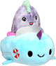 М'яка іграшка Kellytoys Squishmallows Squishville Міні звірятко Чуї з транспортним 5 см (0191726411505) - зображення 1