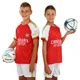 Форма футбольная детская с символикой футбольного клуба ARSENAL домашняя 2024 SP-Sport CO-7180 (PL, р XL-30, рост 155-165см, белый-красный) - изображение 1