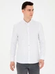 Сорочка бавовняна чоловіча Pierre Cardin G021GL004-000-1934009 (bej) XL Бежева (8683857480946) - зображення 3