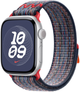 Pasek Apple Nike Sport Loop do Apple Watch 42mm Blue/Red (MXU03) - obraz 1