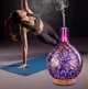 Увлажнитель воздуха и ароматический диффузор в форме стеклянной вазы Star Light H-4575, со светодиодной подсветкой RGB 7 цветовых режимов - изображение 3