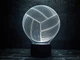 Сменная пластина для 3D светильников "Волейбольный мяч" 3DTOYSLAMP 3222269 - изображение 2