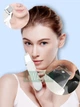 Аппарат для ультразвуковой чистки лица 6в1, скрабер, увлажнение и лифтинг, очищение, борьба с морщинами, массажер для лица, фонофорез, белый - изображение 8