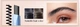 Водостойкий карандаш для бровей Sadoer Waterproof Eyebrow Pencil Natural Black 0.4 г (6925346337310) - изображение 2