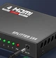HDMI сплиттер FULL HD 2k 1080 на 4 порта 1 вход ->на 4 экрана разветвитель Splitter разветвитель повторитель (555281274-1) Черный - изображение 11