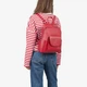 Рюкзак женский кожаный Regina Notte Backpack 2913 Гранатовый - изображение 2